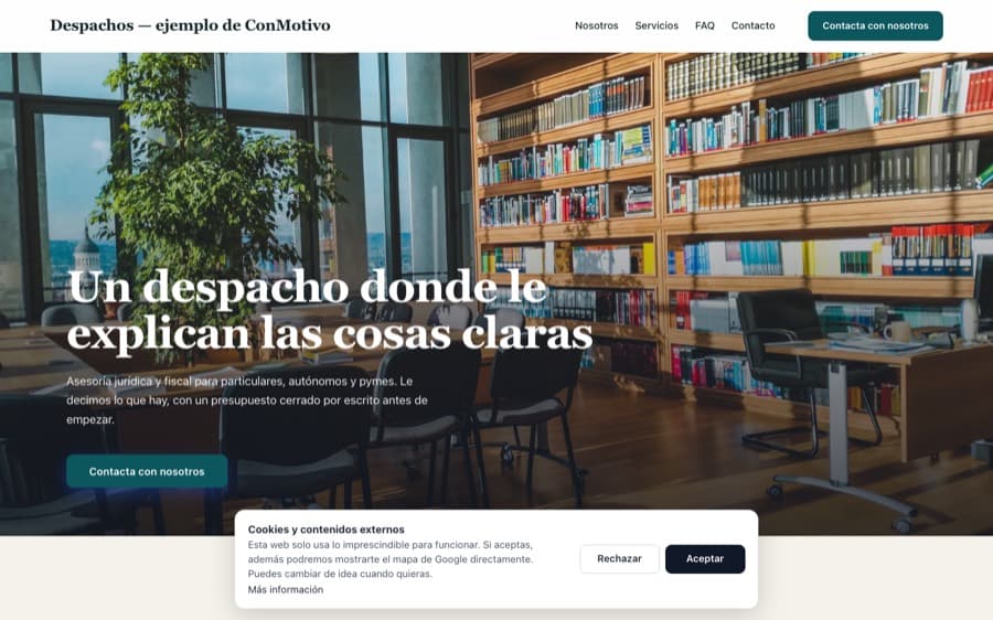 Plantilla de Despachos