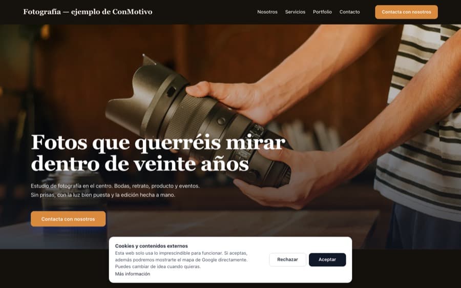 Plantilla de Fotografía