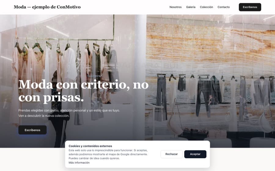 Plantilla de Moda