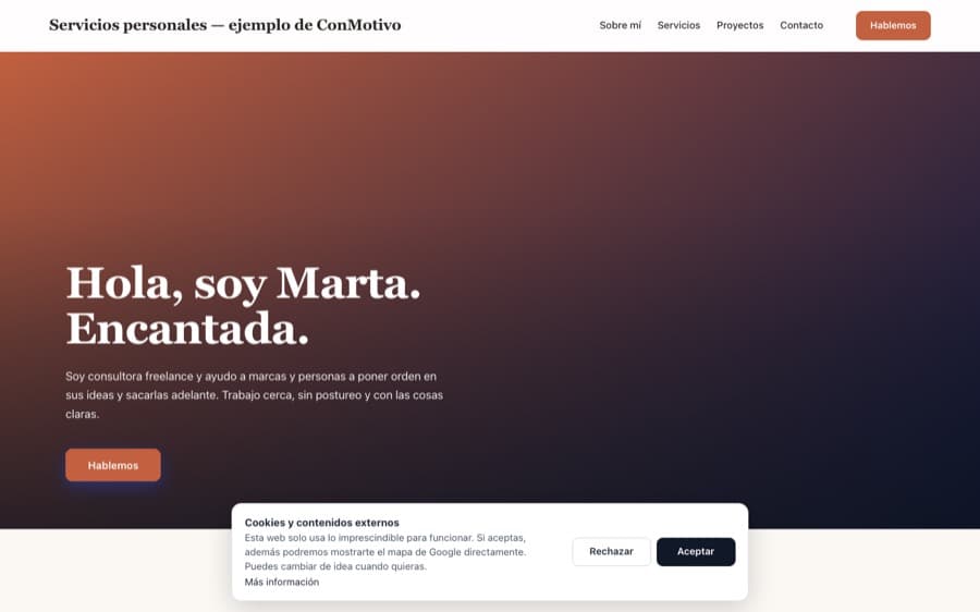 Plantilla de Marca personal