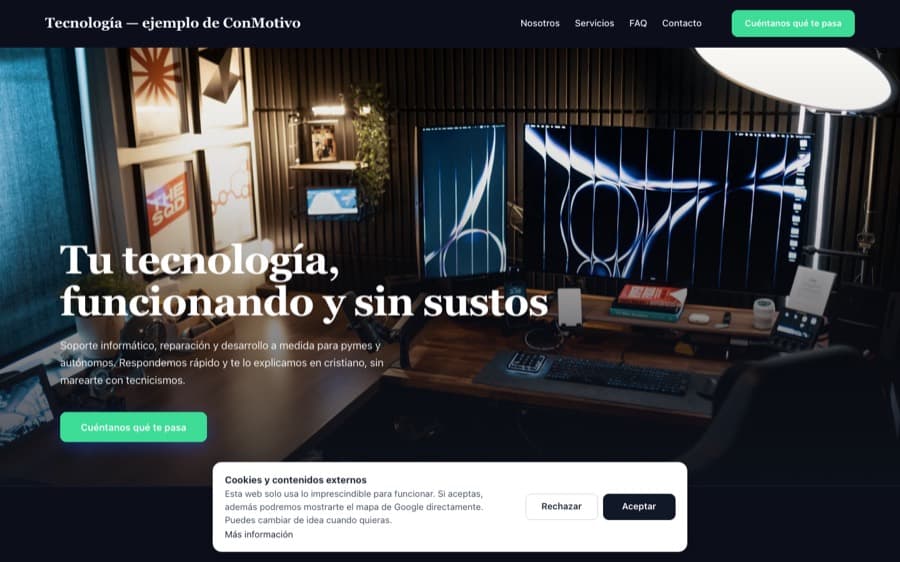 Plantilla de Tecnología